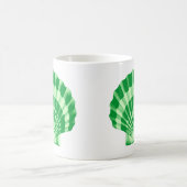 Seashell - smaragdgroen koffiemok (Center)