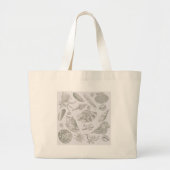 Seashell Soft Antiek Art Beach Shell Grote Tote Bag (Voorkant)