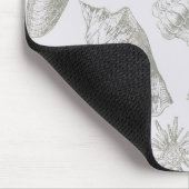 Seashell Soft Antiek Art Beach Shell Muismat (Hoek)