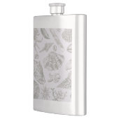 Seashell Soft Antiek Art Beach Shells Heupfles (Links)