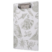 Seashell Soft Antiek Art Beach Shells Klembord (Links)