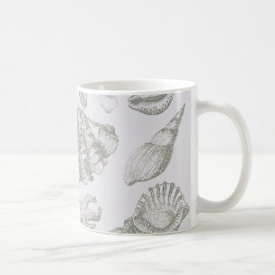 Seashell Soft Antiek Art Beach Shells Koffiemok