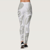 Seashell Soft Antiek Art Beach Shells Leggings (Achterkant)