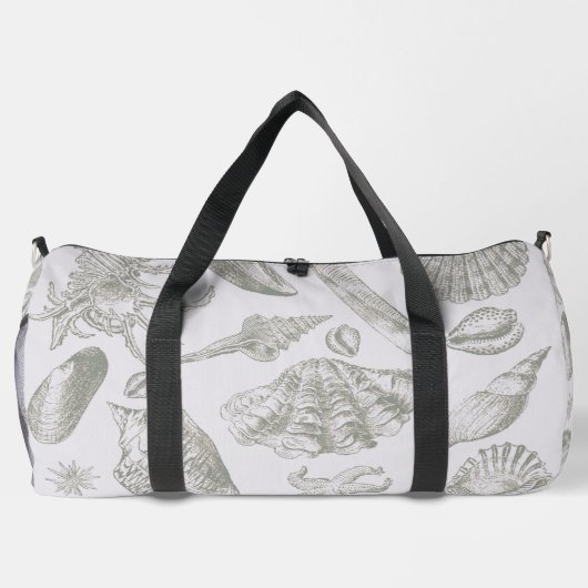 Seashell Soft Antiek Art Beach Shells Plunjezak (Achterkant)