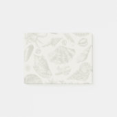 Seashell Soft Antiek Art Beach Shells Post-it® Notes (Voorkant)
