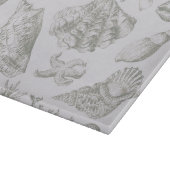 Seashell Soft Antiek Art Beach Shells Snijplank (Hoek)