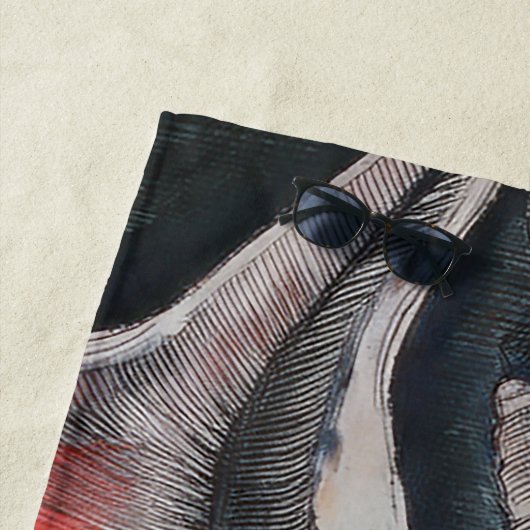 Seashell Sonata Strandlaken (In situ)