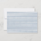 Seashell Starfish Beach Wedding Meal Choice RSVP Kaartje (Achterkant)