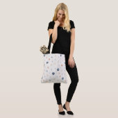 Seashell Starfish Seamless Pattern Tote Bag (Op model)