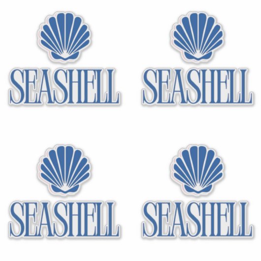 Seashell Sticker (Voorkant)