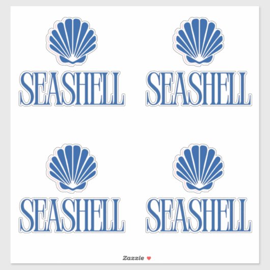 Seashell Sticker (Vel)