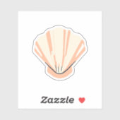  Seashell Sticker (Vel)