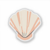  Seashell Sticker (Voorkant)