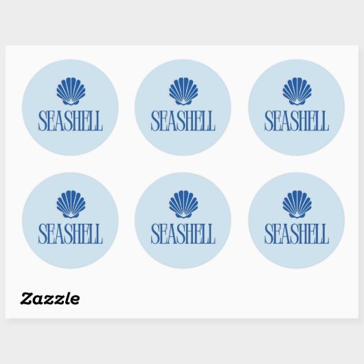 Seashell Sticker (Vel)