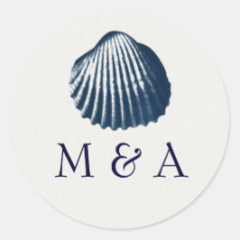 Seashell stickers
