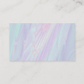 Seashell stijl patroon. Trouwgast Zitplaatsen Kaar Plaatskaartje (Achterkant)