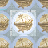  Seashell Stof (Delen)