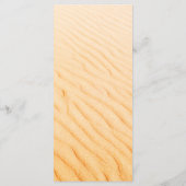 Seashell strand bruiloft menu seashell5 (Achterkant)