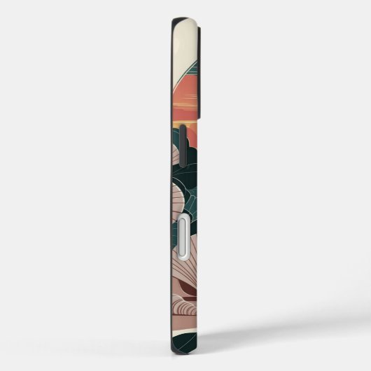 Seashell Sunset Beach Case-Mate iPhone Case (Achterkant / Rechts)