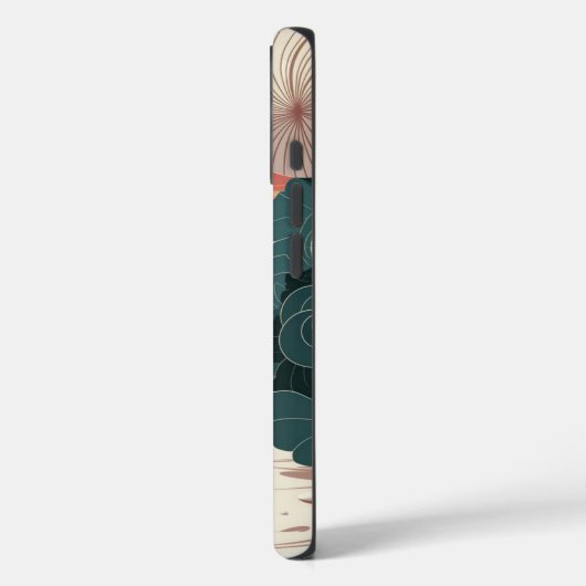 Seashell Sunset Beach Case-Mate iPhone Case (Achterkant / Links)