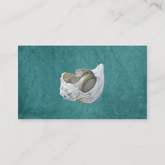 Seashell & Surf - Cape Cod Massachusetts Visitekaartje (Achterkant)