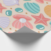 Seashell Symfonie Cadeaupapier (Hoek)