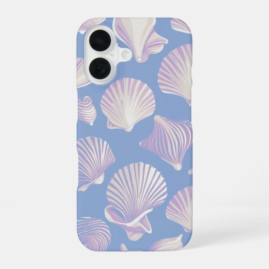 Seashell Symfonie iPhone 16 Hoesje (Achterkant)