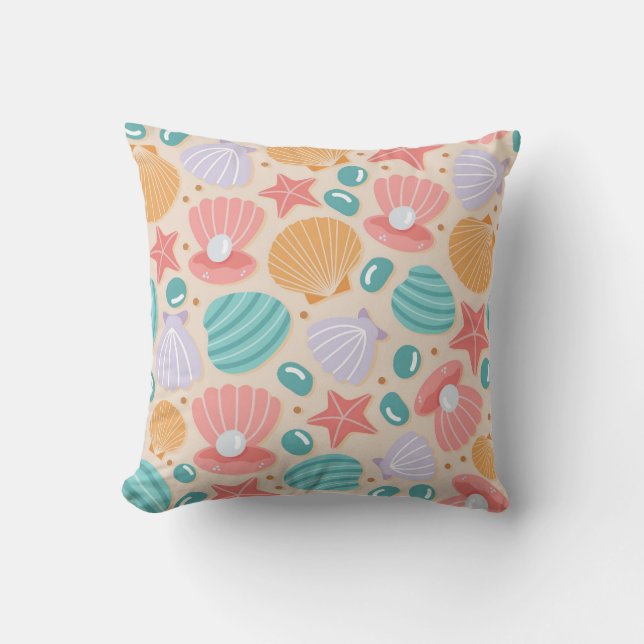 Seashell Symfonie Kussen (Voorkant)