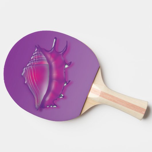Seashell Tafeltennisbatje (Zijkant)