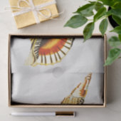 Seashell trompet Illustratie Tissuepapier (Geschenk)