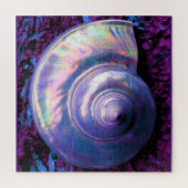 Seashell tropische opalescente moeder van parelhoe legpuzzel (Verticaal)