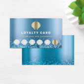 seashell - troutekaart visitekaartje (Bureau)