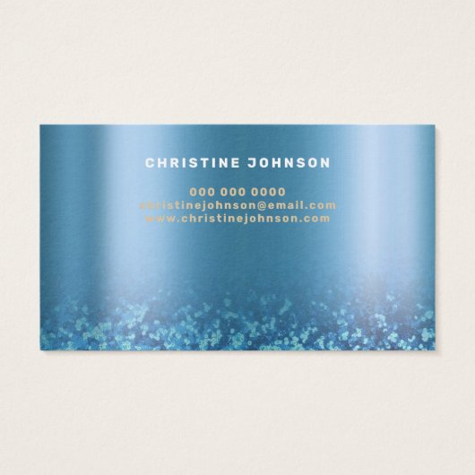 seashell - troutekaart visitekaartje (Achterkant)