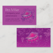 Seashell Visitekaartje (Voorkant / Achterkant)