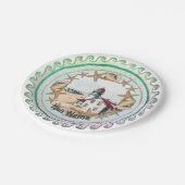 Seashell Vuurtoren papier bord (Gekanteld)