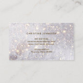 Seashell waterverf achtergrond visitekaartje (Achterkant)