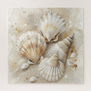 Seashell Waterverf Coastal Legpuzzel