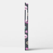 Seashell Waterverf: donkerblauw patroon Case-Mate iPhone Case (Achterkant / Links)