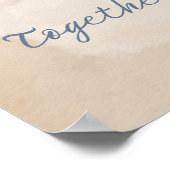 Seashell Waterverf Quote (1 van 3) Wall Art Poster (Hoek)