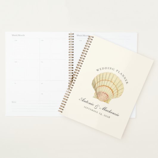 Seashell Wedding Planner (Display)