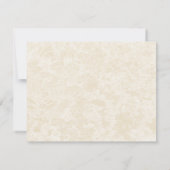 Seashell Wedding Response RSVP Kaartje (Achterkant)