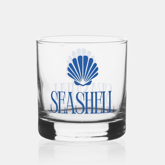 Seashell Whisky Glas (Achterkant)