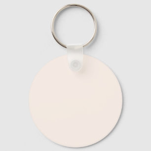 Seashell White FFF5EE - Optie om naam toe te voege Sleutelhanger