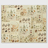 Seashell Wrap voor Ontkoppel of Gift Wrap Cadeaupapier (Vlak)