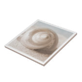 Seashell Zand Beach - Tropische Shells Sjabloon Tegeltje (Zijkant)