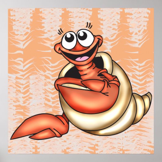 Seashell Zee Creature Poster (Voorkant)