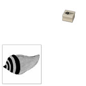 Seashell Zee Shell Beach Ocean Rubber Stamp Rubberstempel (Gestempeld)