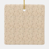 Seashell, zon, zand keramisch ornament (Achterkant)
