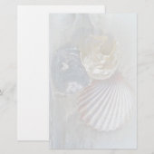 Seashellen en Surf Briefpapier (Voorkant / Achterkant)