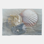 Seashellen en Surf Theedoek (Horizontaal)